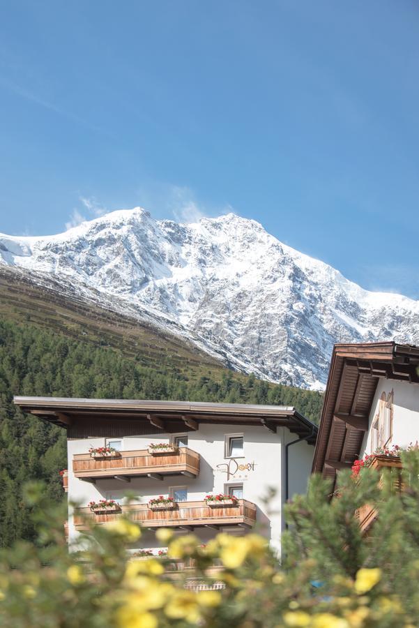 Alpin Garni die kleine Post Sulden Exterior foto